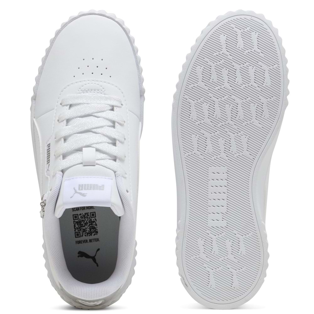 Puma Carina 3.0 Charm Jr Sneaker 407733-01 Unisex Spor Ayakkabı