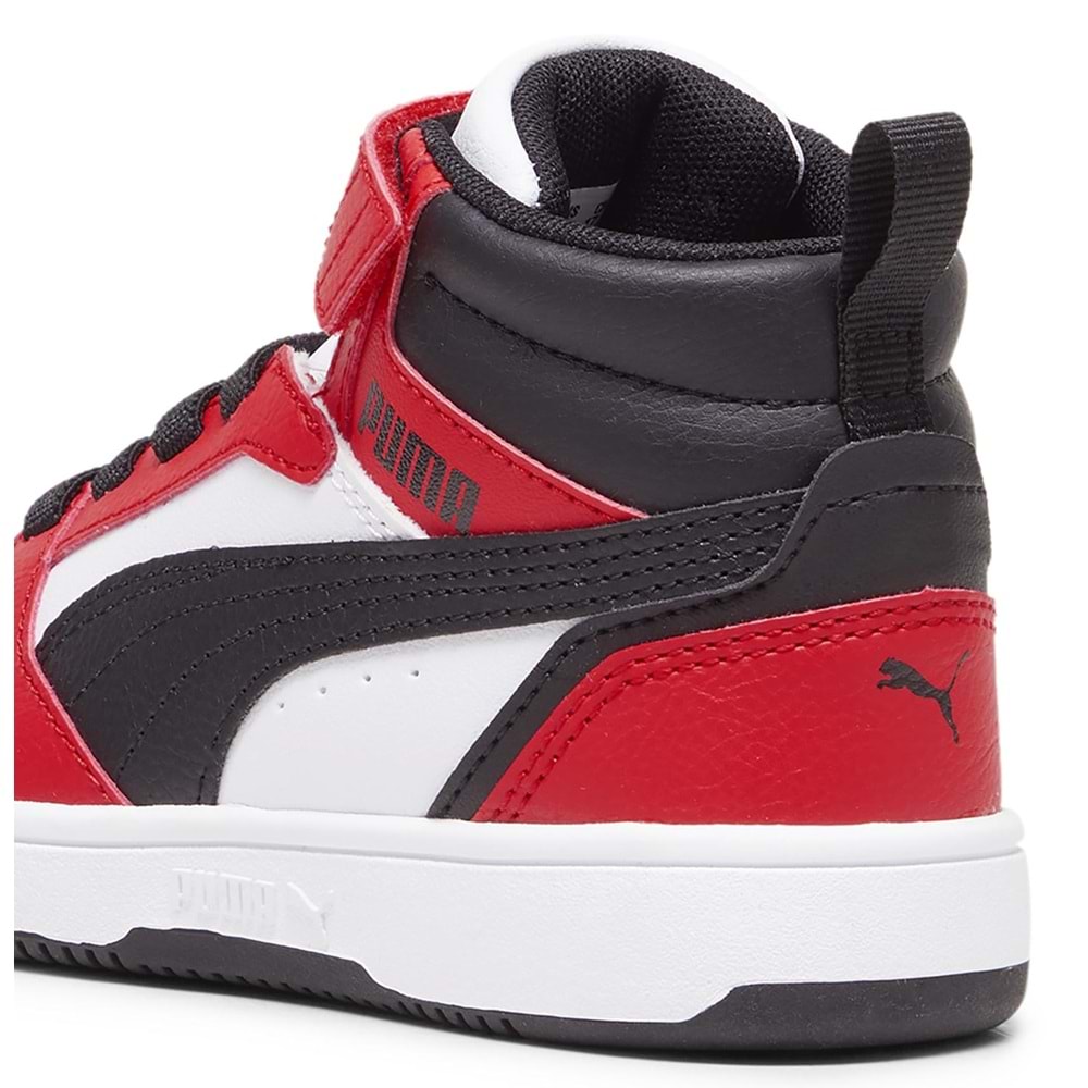 Puma Rebound V6 Mid AC+ PS 393832-03 Ortopedik Çocuk Spor Ayakkabı