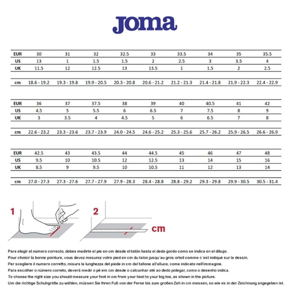 Joma Neron Extra Comfort Ortopedik Erkek Spor Ayakkabı