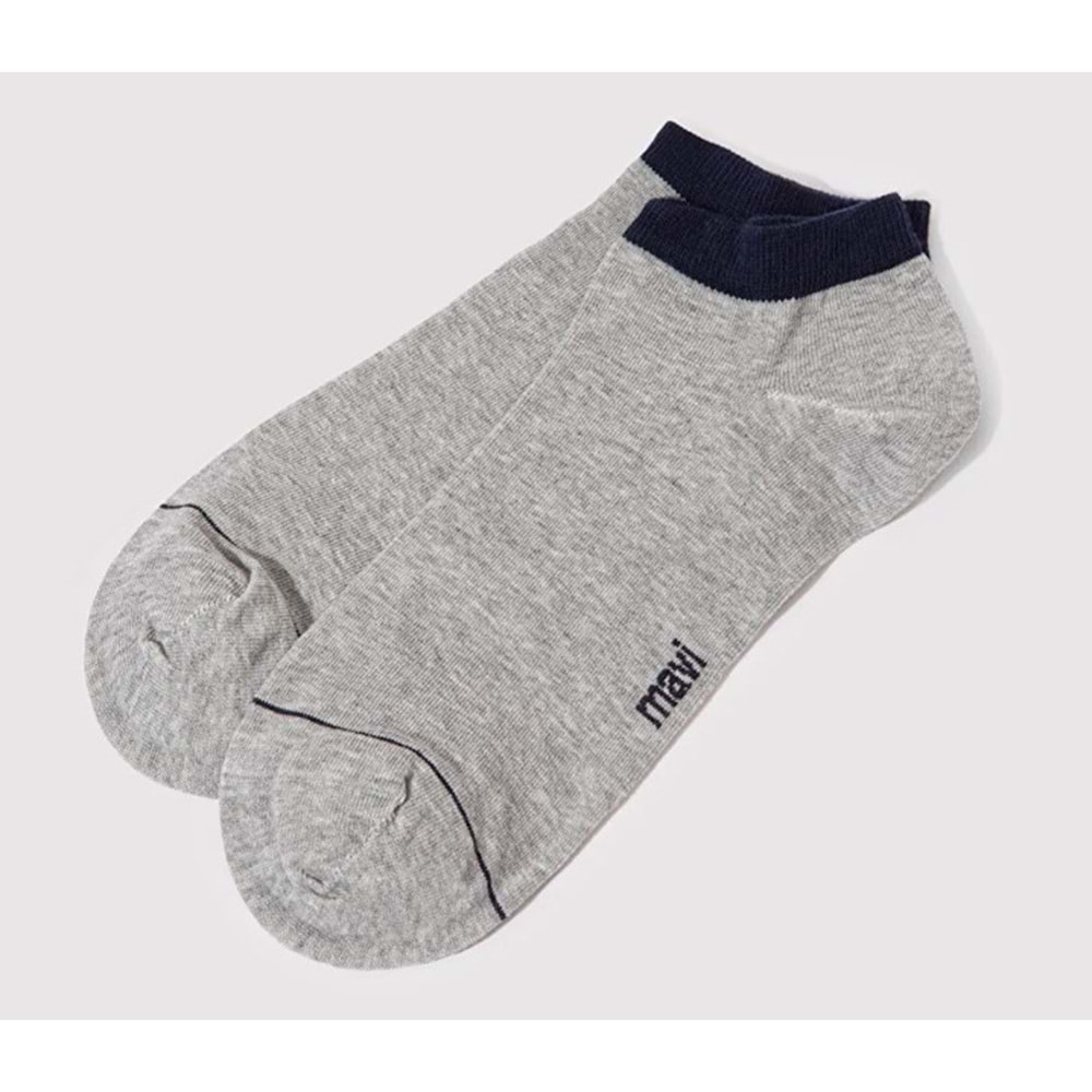 Mavi M090273-257 2 Adet Topuk Çorap Unisex Çorap