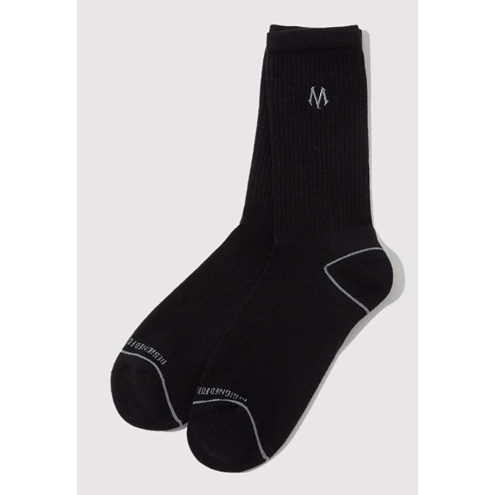 Mavi M090326-20933 Mavi Logo Nakışlı Spor Çorap Unisex Çorap