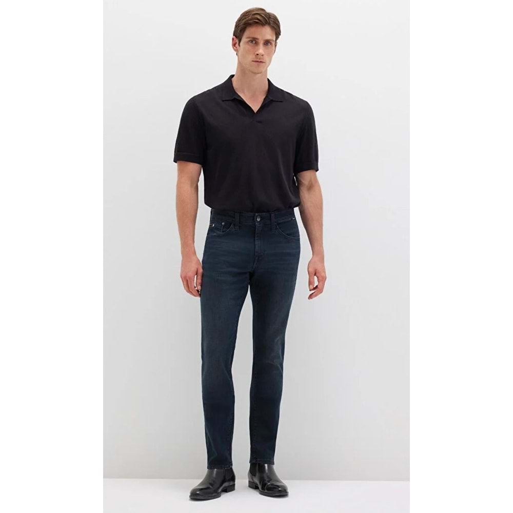 Mavi M0042227245 Jake Mavi Black Puslu Gece Mavisi Gabardin Jean Pantolon Erkek Kot Pantolon