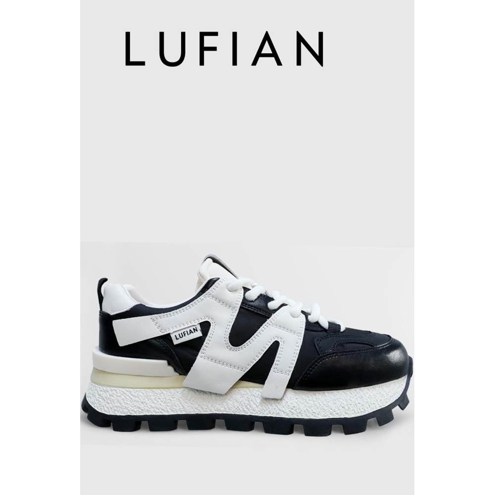 Lufian 121230019 Emily Sneaker Unisex Deri Spor Ayakkabı