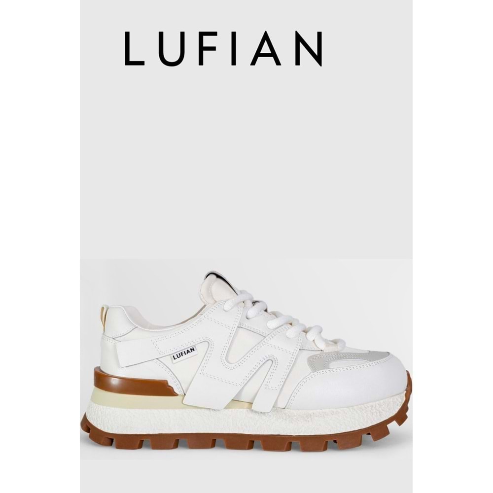 Lufian 121230019 Emily Sneaker Unisex Deri Spor Ayakkabı