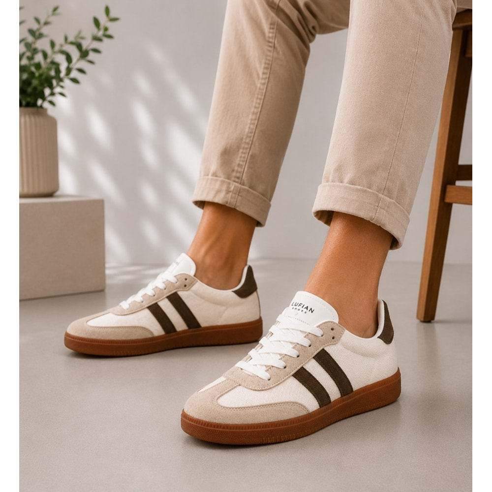 Lufian 121230066 Lenora Deri Unisex Sneaker Ayakkabı