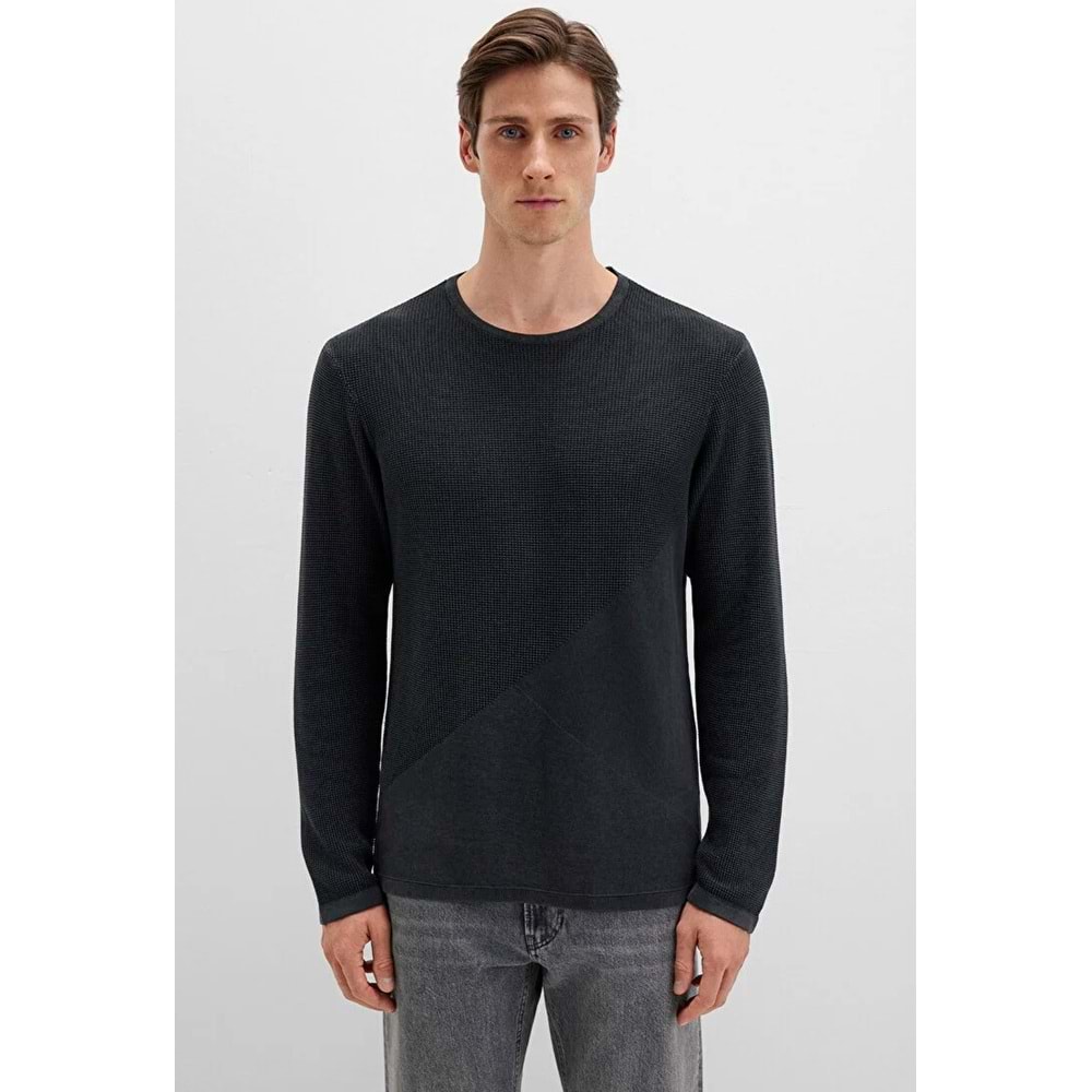 Mavi M070702-900 Bisiklet Yaka Kazak Erkek Sweatshirt