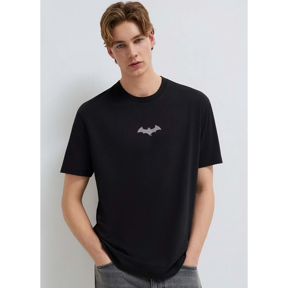 Mavi M066878-900 Mavi Batman Baskılı T-Shirt Erkek Tişort
