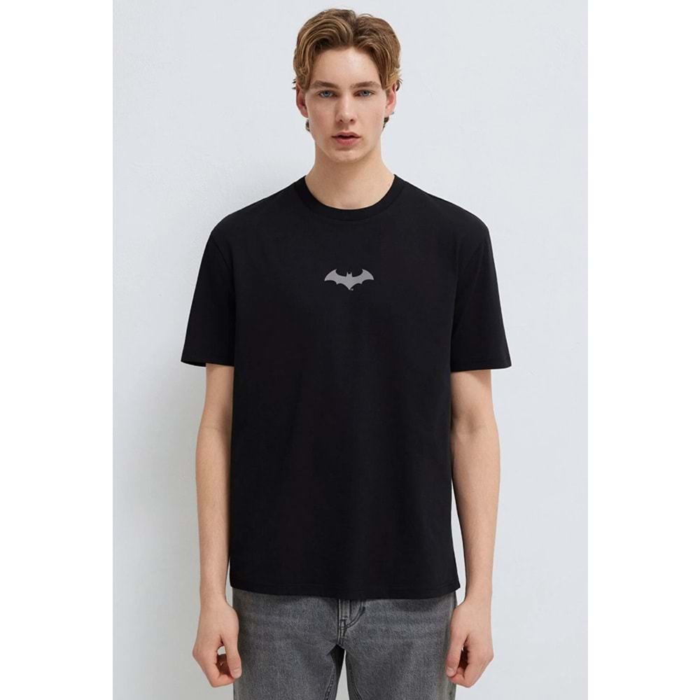Mavi M066878-900 Mavi Batman Baskılı T-Shirt Erkek Tişort