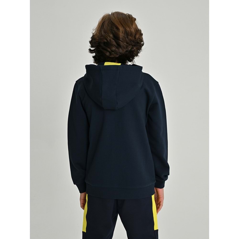 Fenerbahçe S.K. 25/26 Tribün All Over Baskı Çocuk Sweatshirt