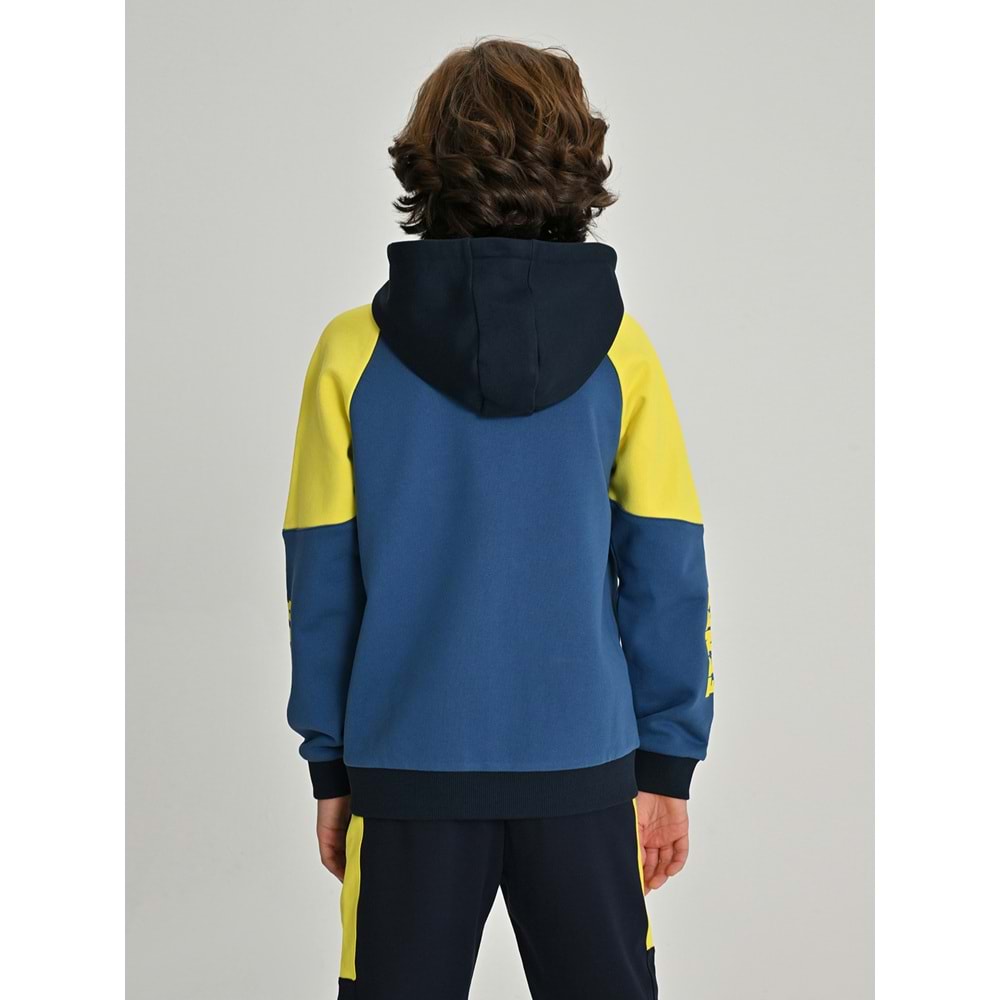 Fenerbahçe S.K. 25/26 Tribün Kol Detay Çocuk Sweatshirt