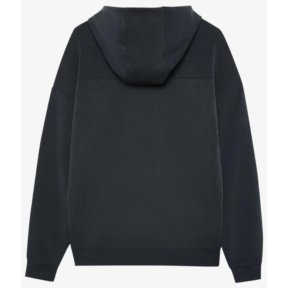 Skechers M Soft Touch Hoodie Sweatshirt S242156-001 Erkek Kapüşonlu Sweatshirt