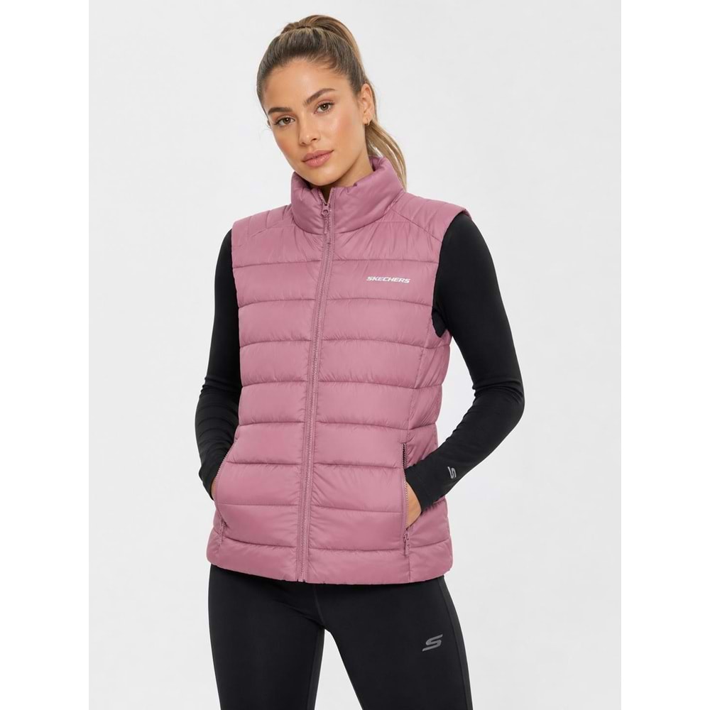 Skechers S242319-620 W Outerwear Padded Vest Kadın Yelek
