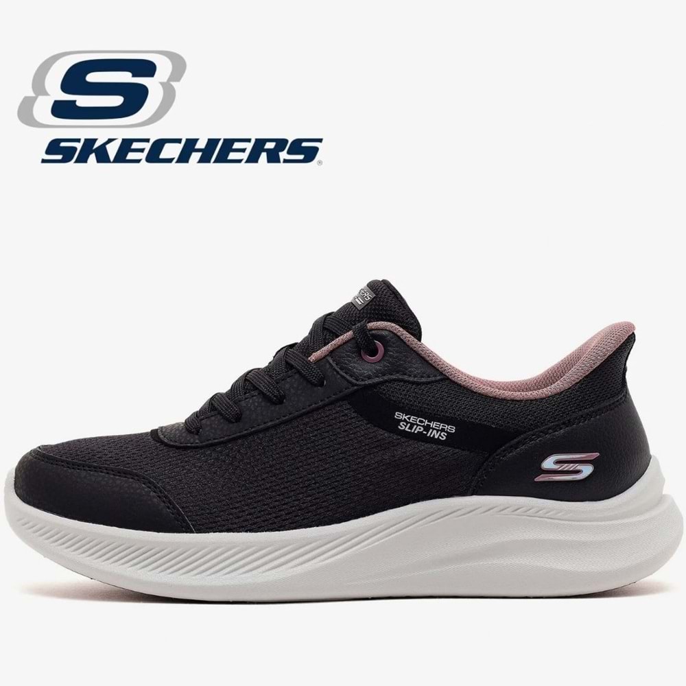 Skechers Bobs Moda Flex 117736TK-BLK Unisex Spor Ayakkabı