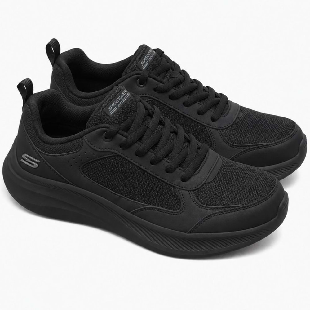 Skechers Bobs Moda Flex 118157TK-BBK Erkek Spor Ayakkabı