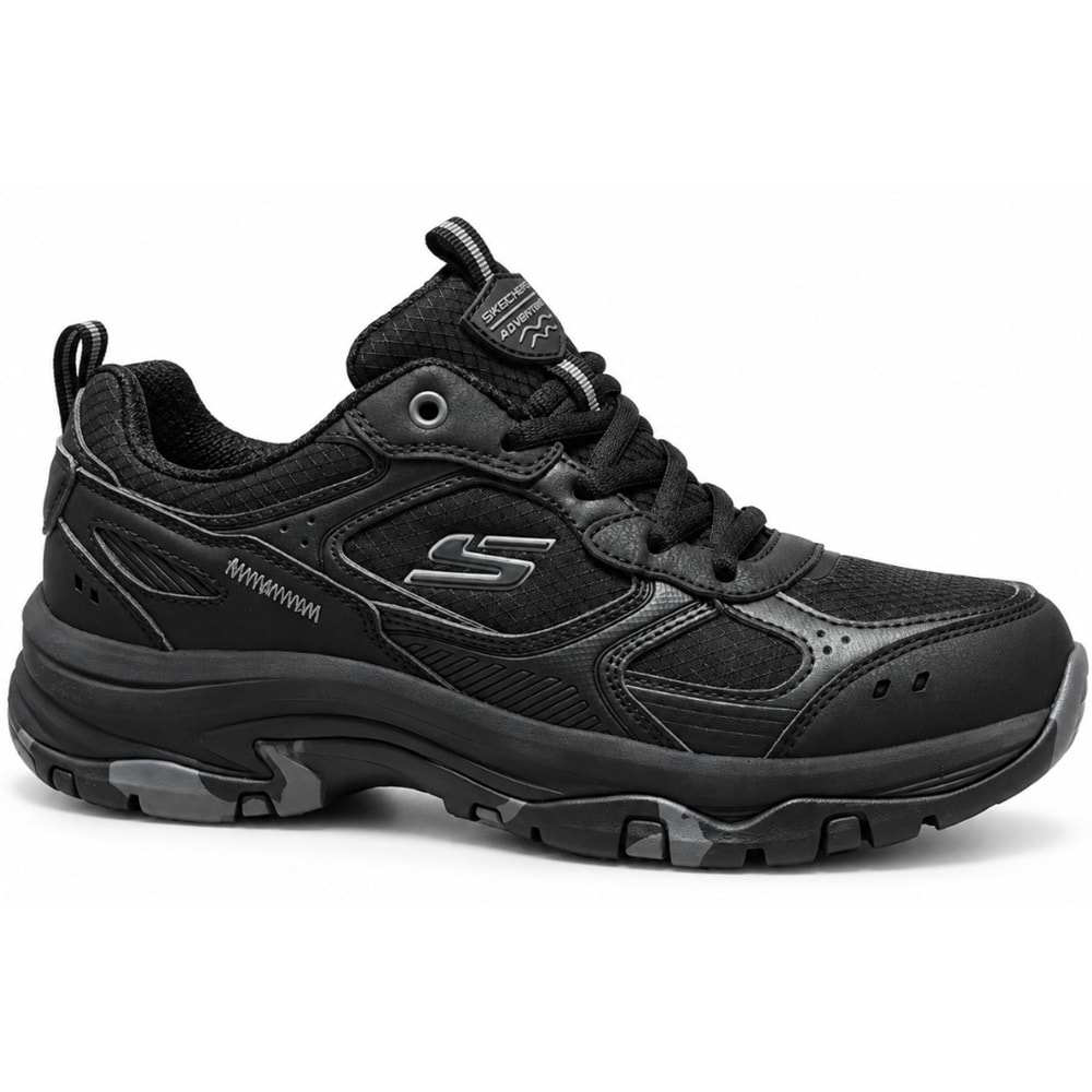 Skechers Trego Reeds Mill Road 180118TK-BKGY Unisex Spor Ayakkabı
