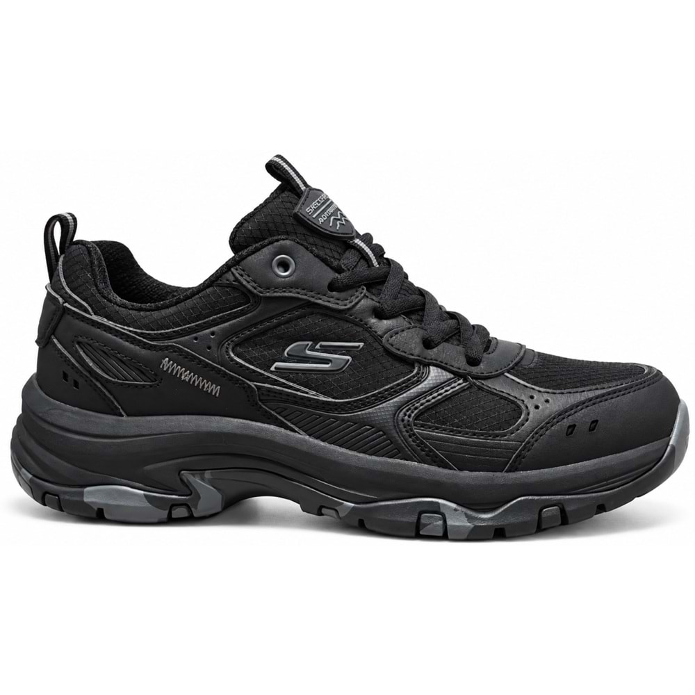 Skechers Trego Reeds Mill Road 180118TK-BKGY Unisex Spor Ayakkabı