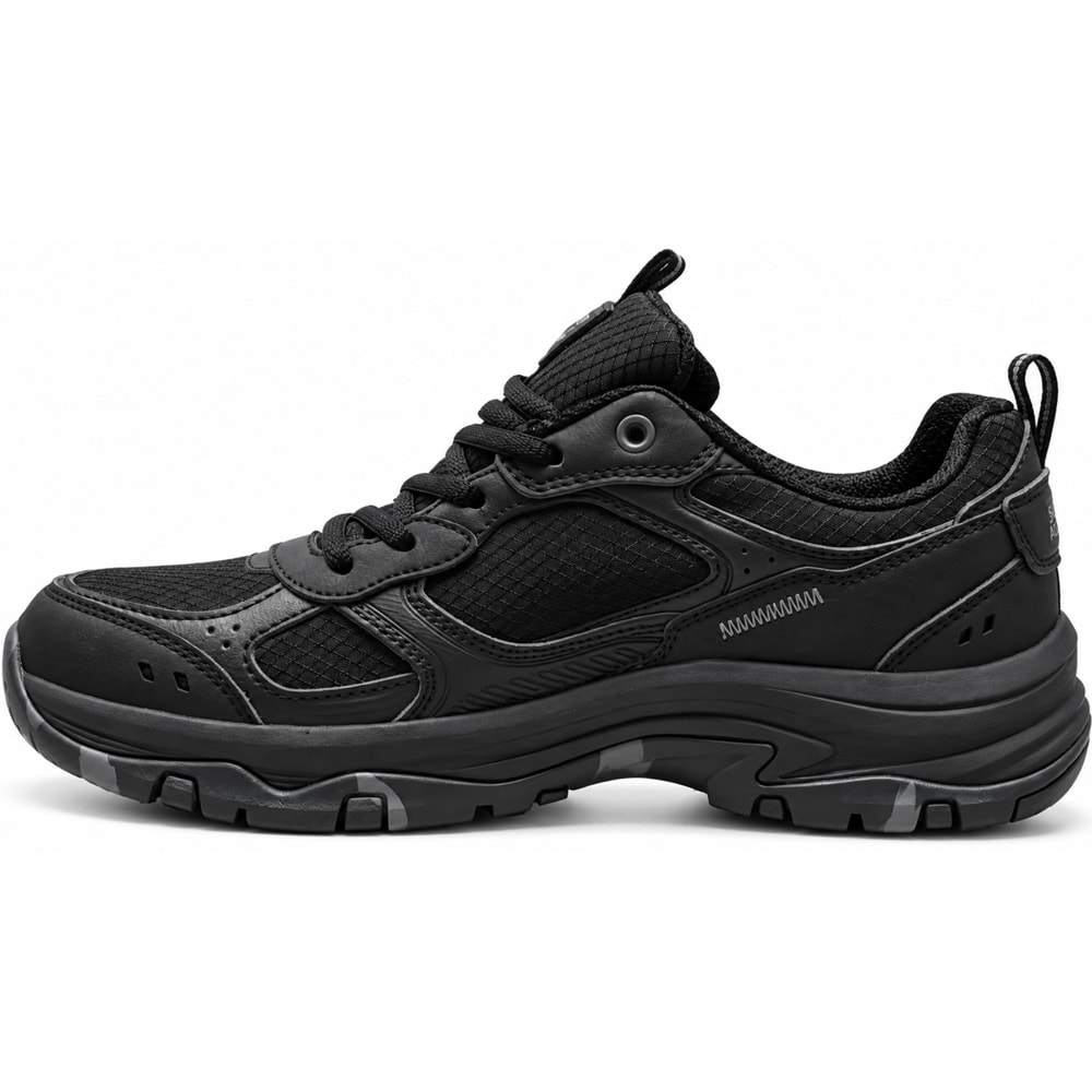 Skechers Trego Reeds Mill Road 180118TK-BKGY Unisex Spor Ayakkabı