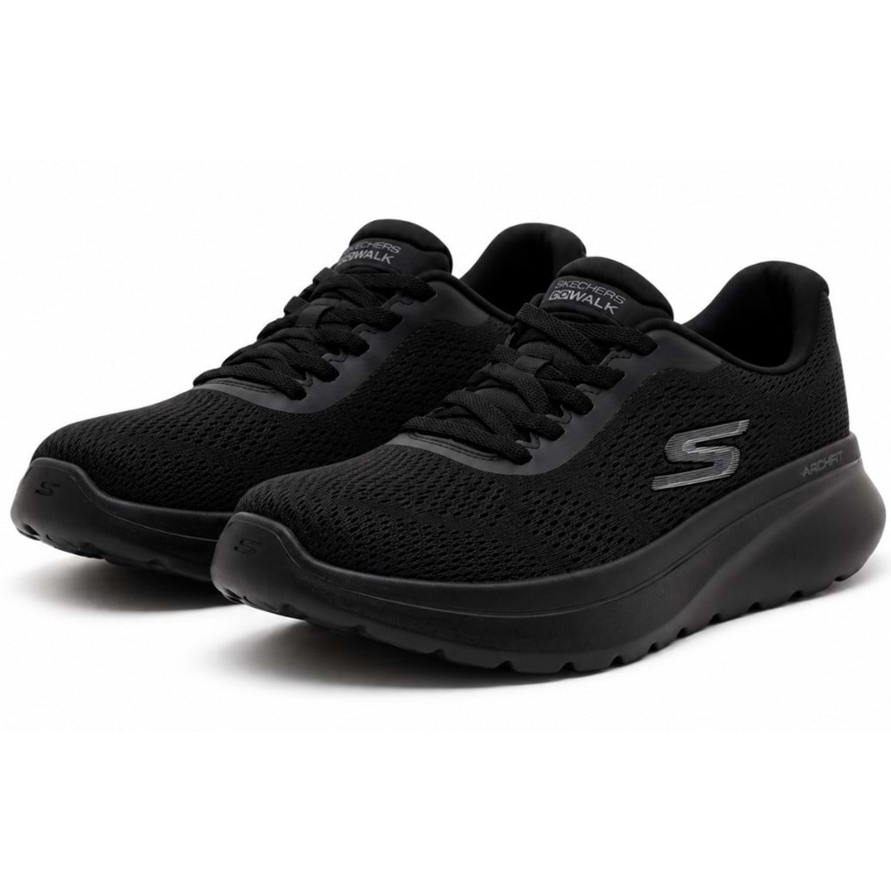 Skechers Go Walk Arch Fit N-joy 217087TK-BBK Erkek Spor Ayakkabı