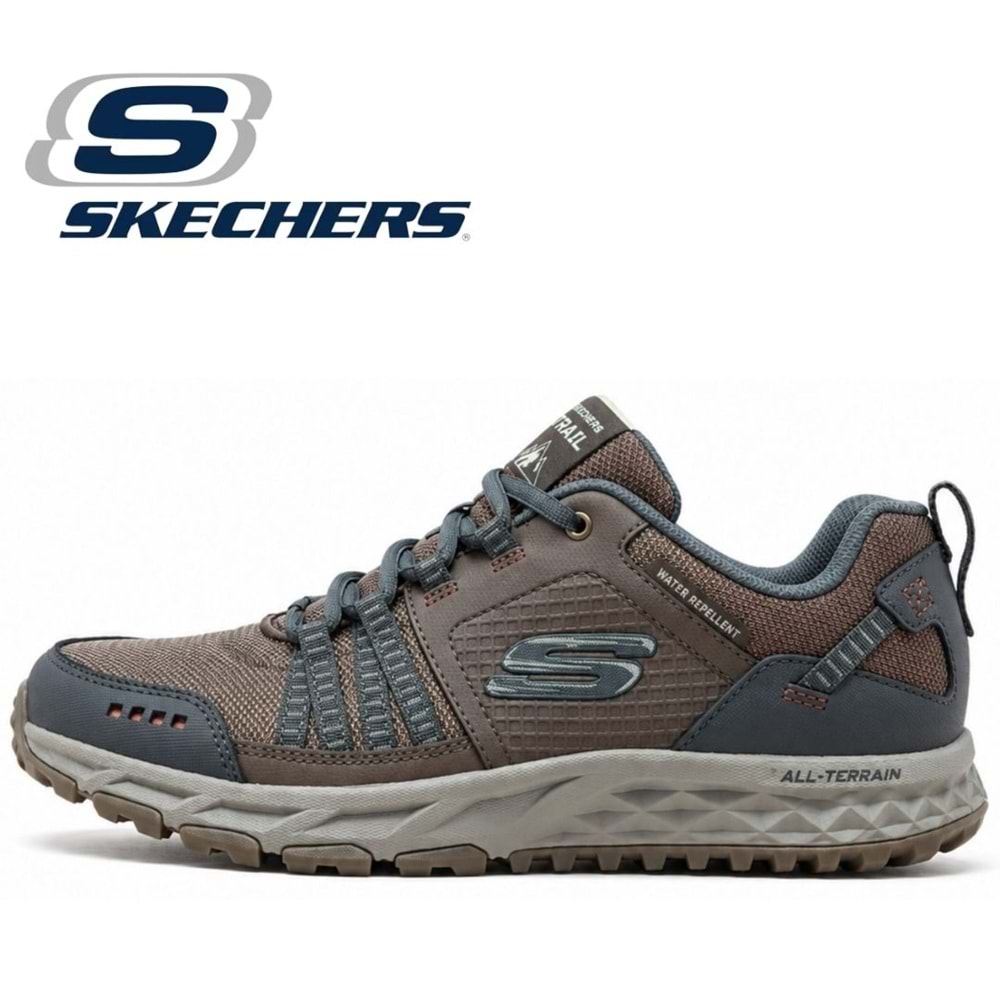 Skechers Escape Plan 51591-BRN Outdoor Erkek Spor Ayakkabı