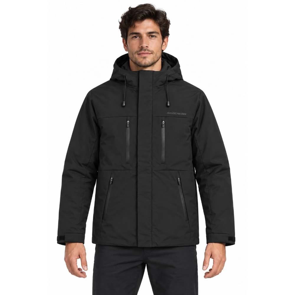 Skechers All Weather Urban Full Zip S2620105-3817 M Technical Jacket Erkek Mont