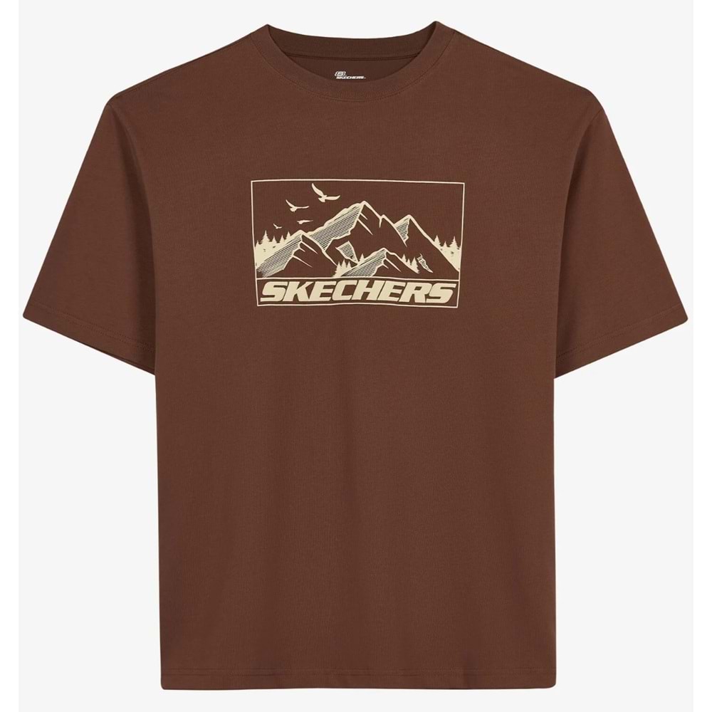 Skechers M Relax Fit Adventure Crewneck T-Shirt S2620111-2070 Erkek Tişort
