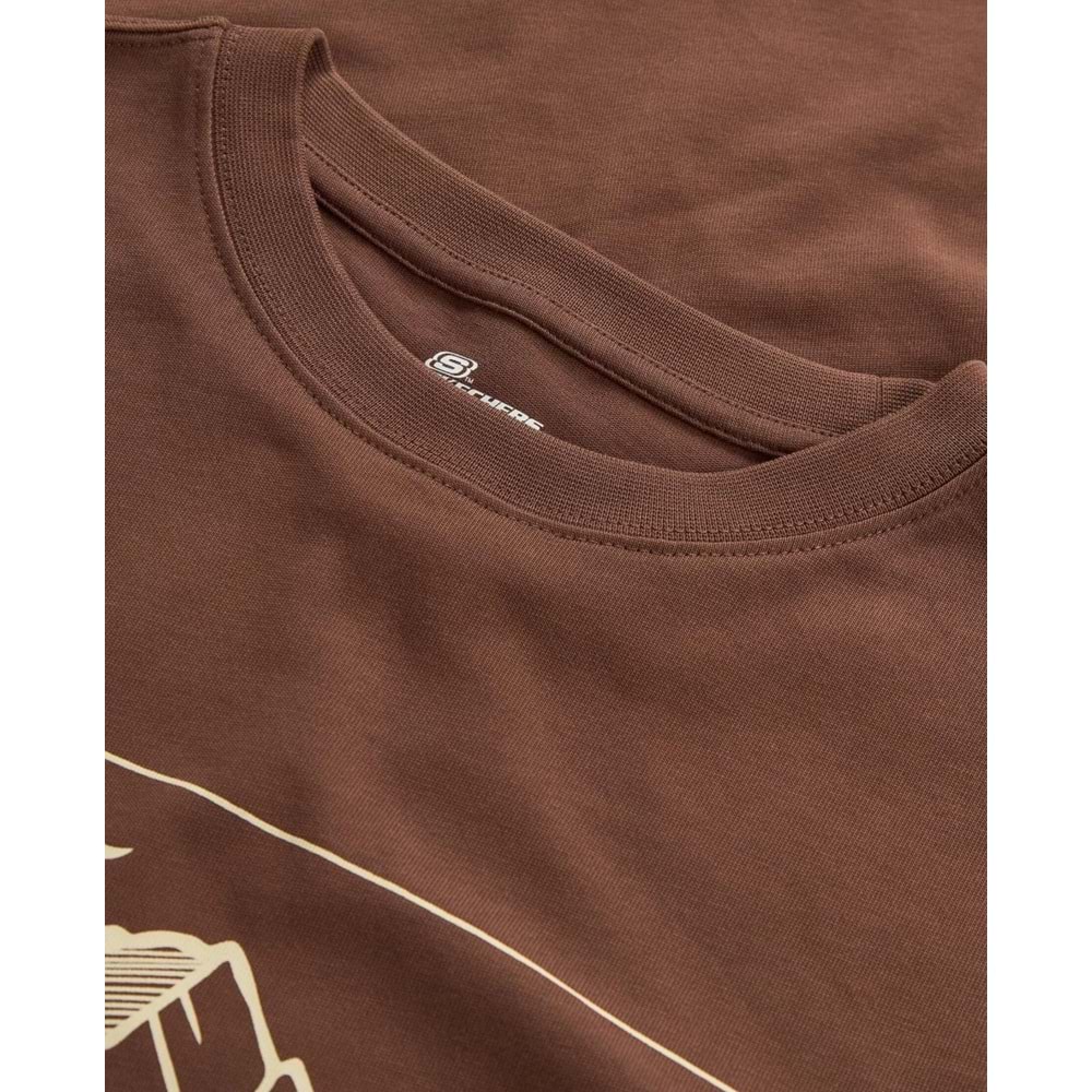 Skechers M Relax Fit Adventure Crewneck T-Shirt S2620111-2070 Erkek Tişort
