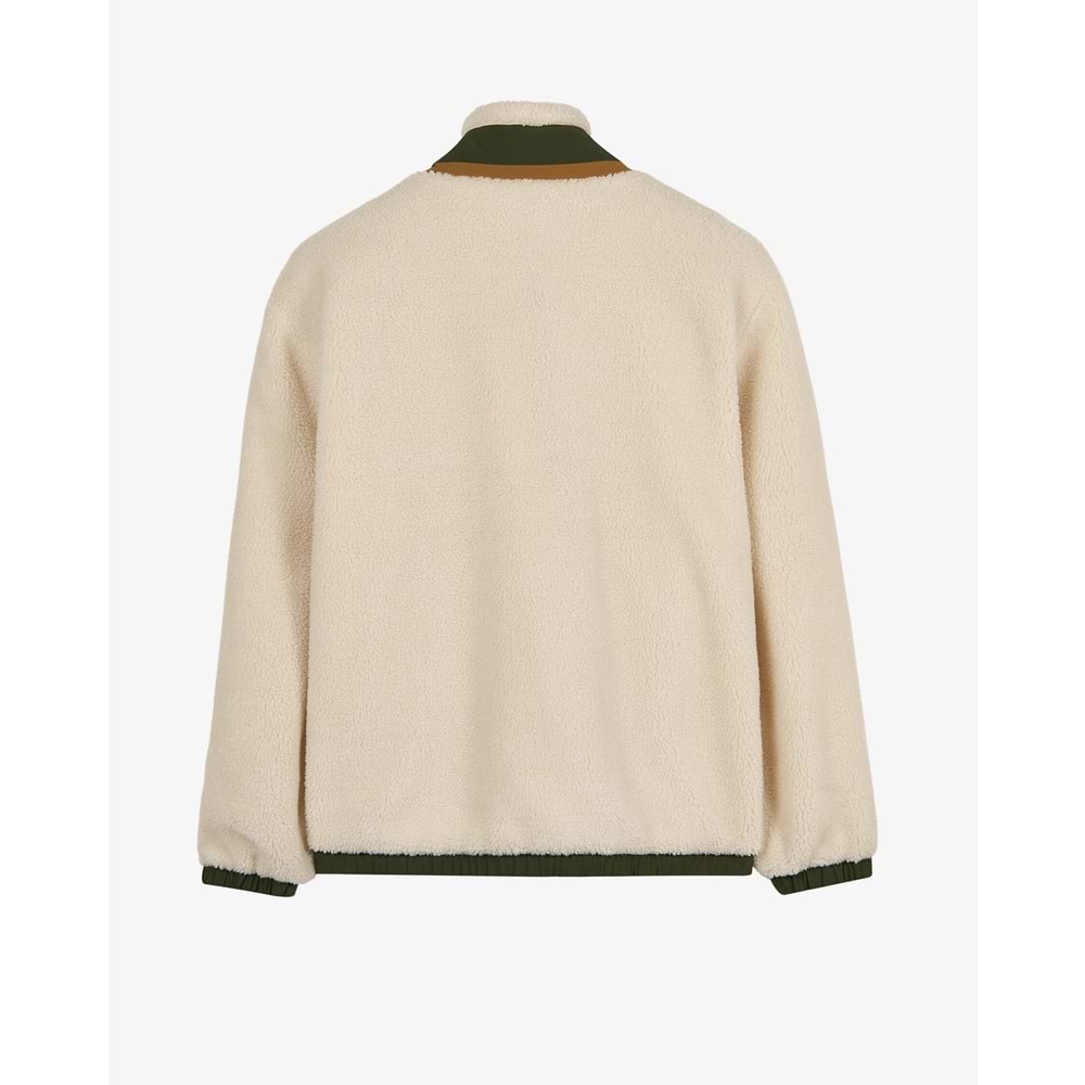 Skechers Skech Sherpa Contrast Full Zip Jacket S2620063-4339 Erkek Mont
