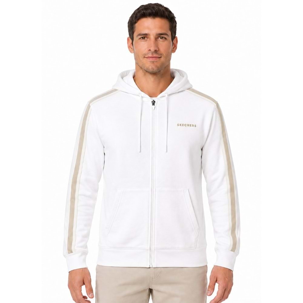Skechers S2620120-3855 M Elevate Full Zip Fermuarlı Kapüşonlu Sweatshirt Erkek Sweatshirt