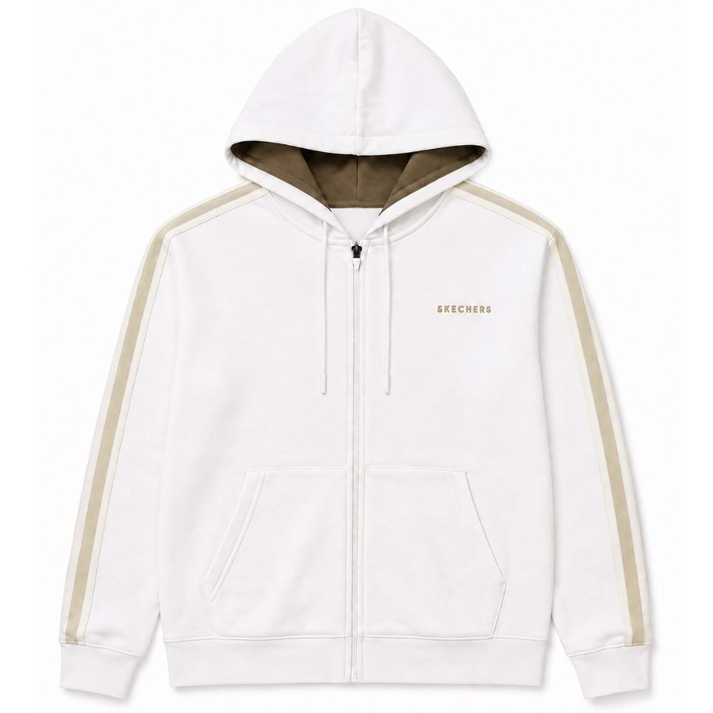 Skechers S2620120-3855 M Elevate Full Zip Fermuarlı Kapüşonlu Sweatshirt Erkek Sweatshirt