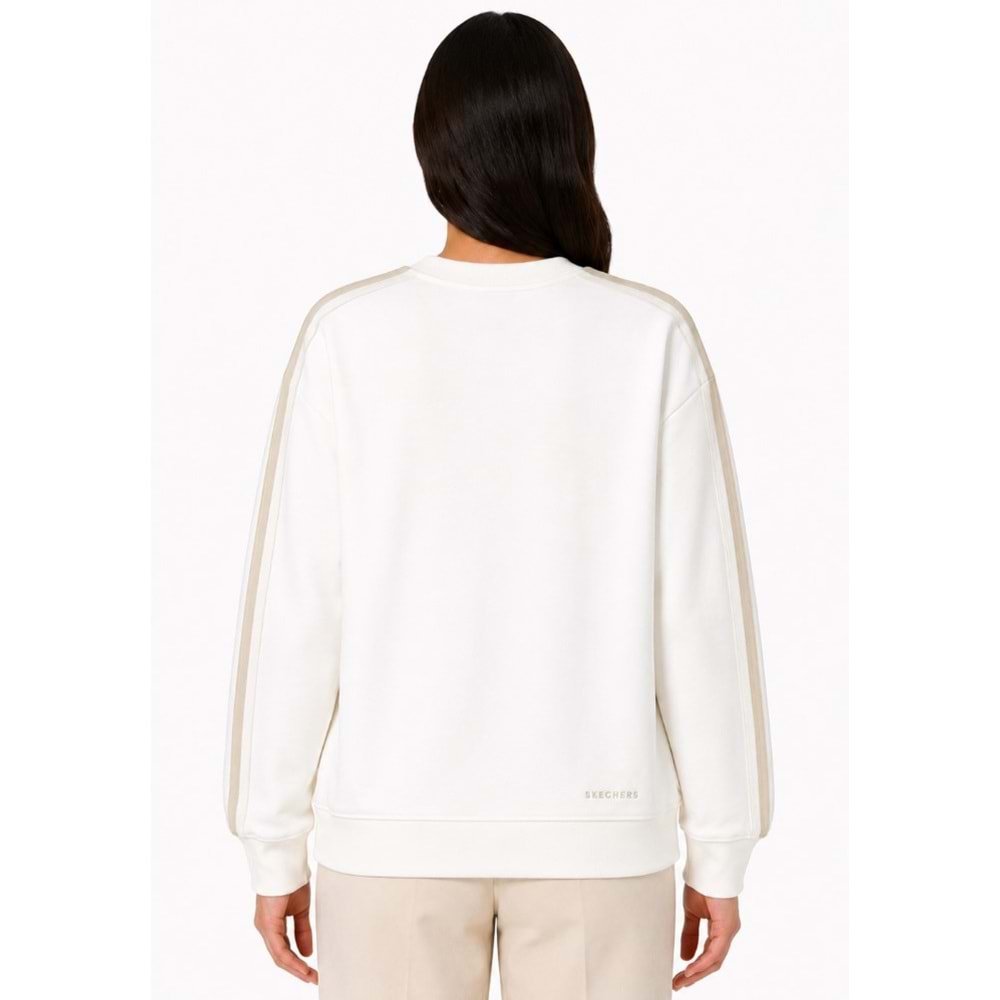 Skechers S2620198-3855 W Elevate Crewneck Sweatshirt Kadın Sweatshirt