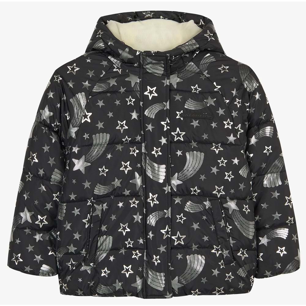 Skechers All Weather Halley Full Zip Jacket SK2620131-3817 Kız Çocuk Mont