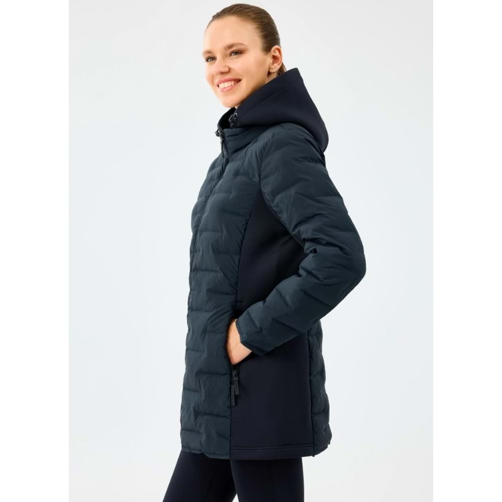 Skechers W Full Zip Jacket S242060-3817 Kadın Mont