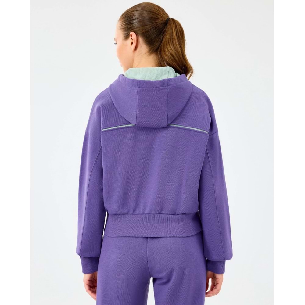 Skechers W Hoodie Sweatshirt S2520228-0277 Kadın Kapüşonlu Sweatshirt