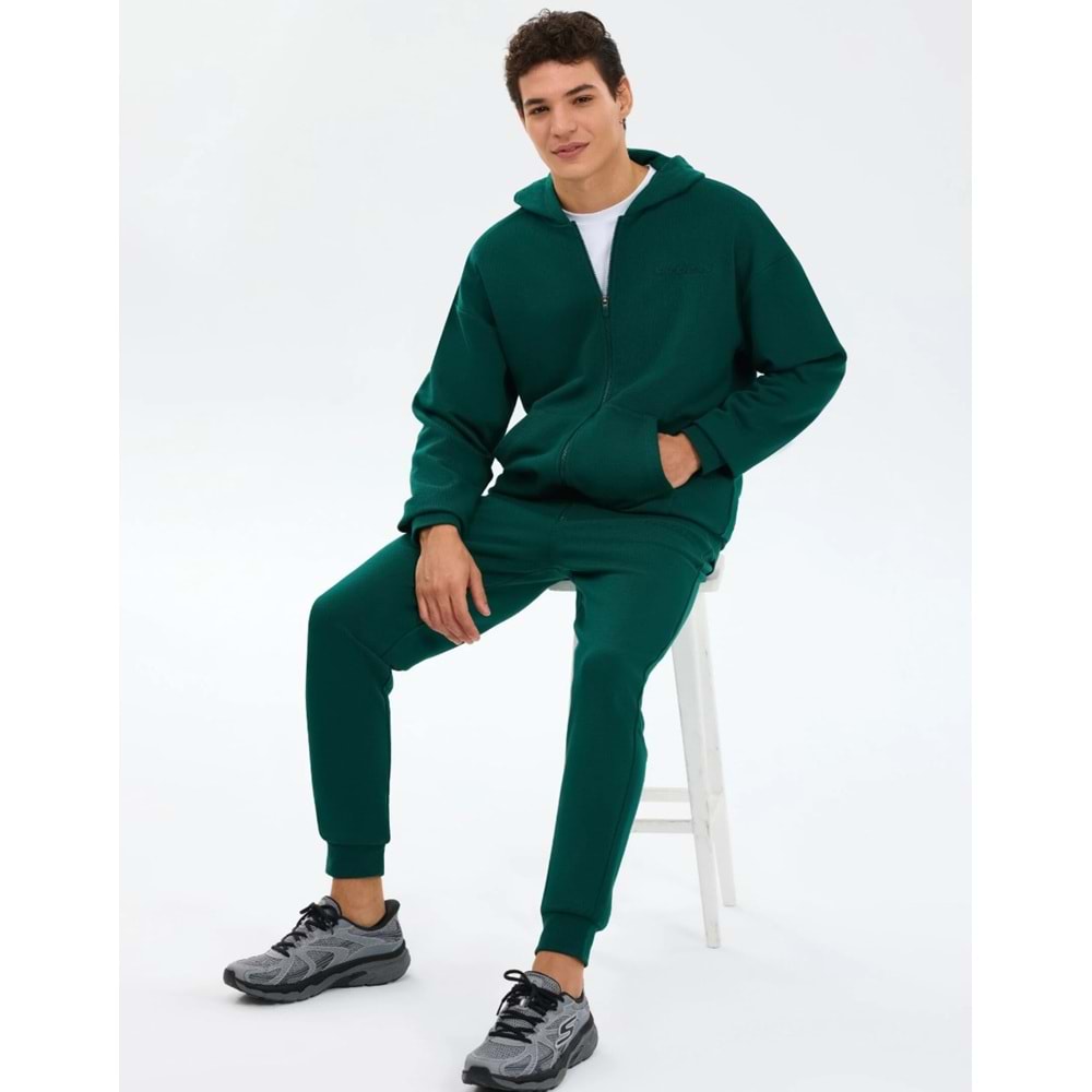 Skechers S2610014-4222 M Essential Full Zip Hoodie Sweatshirt Erkek Kapüşonlu Sweatshirt