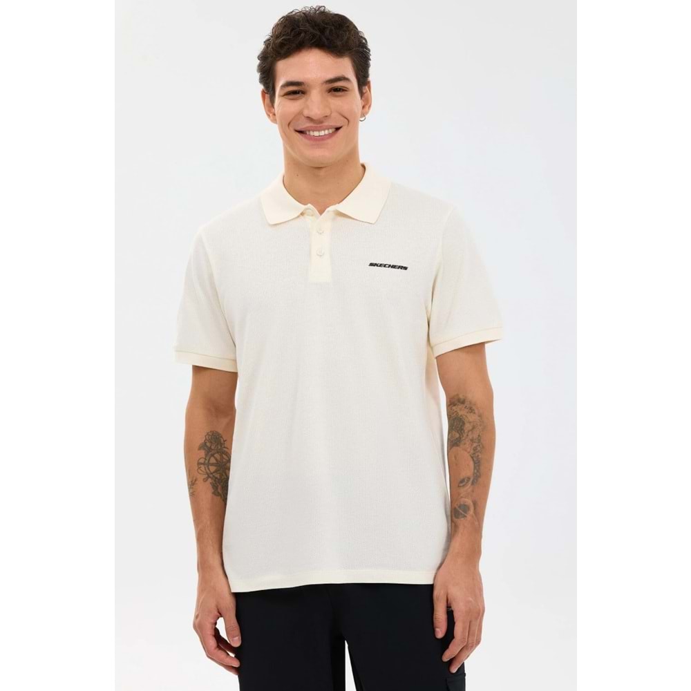 Skechers S211800-1208 M Short Sleeve Polo Yaka T-Shirt Erkek Tişort