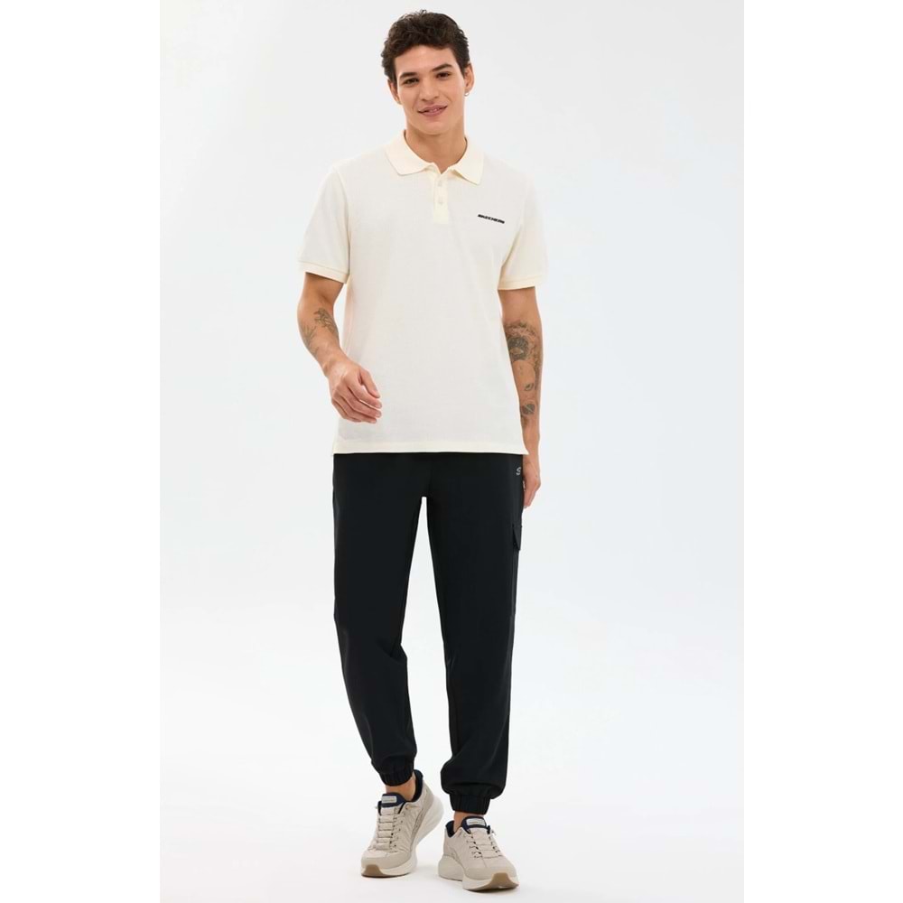 Skechers S211800-1208 M Short Sleeve Polo Yaka T-Shirt Erkek Tişort