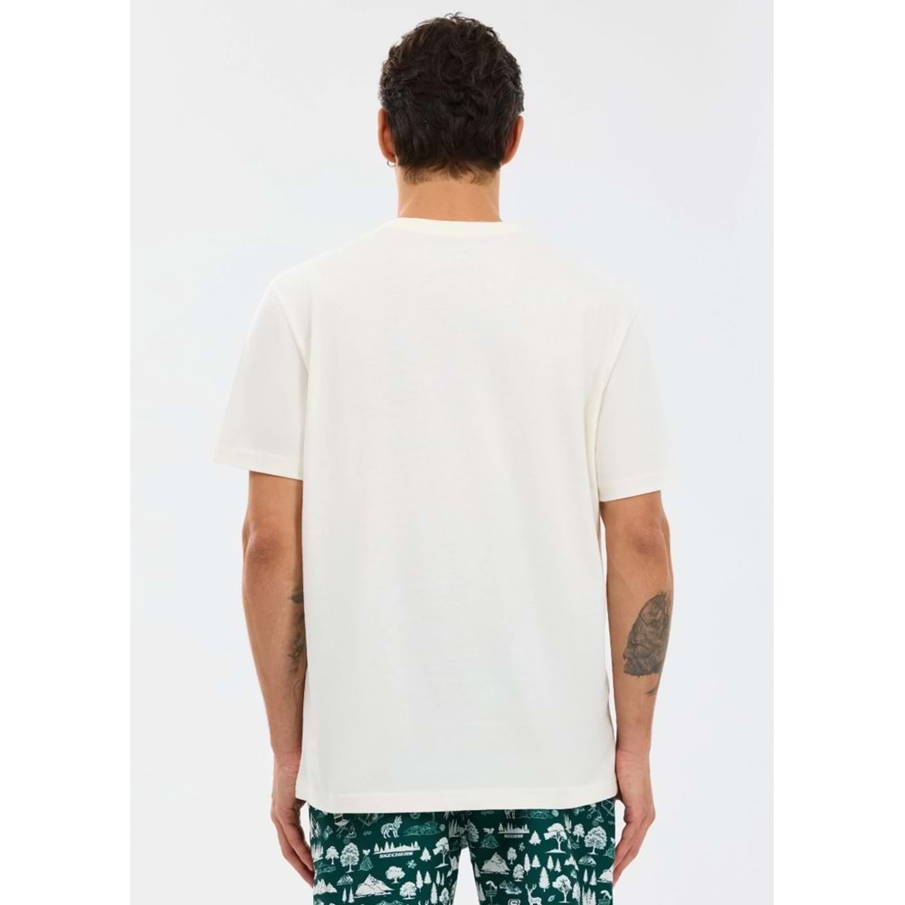 Skechers S2610115-3855 M Regular T-Shirt Erkek Tişort