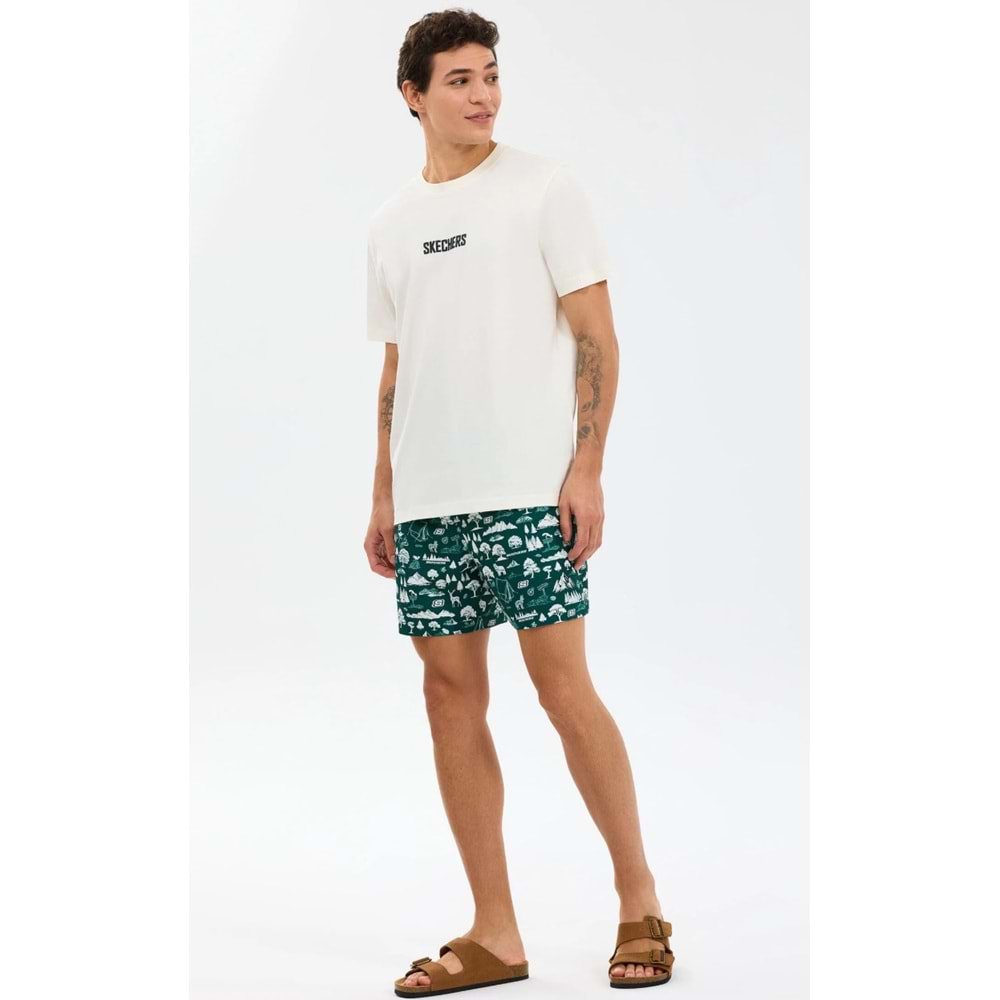 Skechers S2610115-3855 M Regular T-Shirt Erkek Tişort
