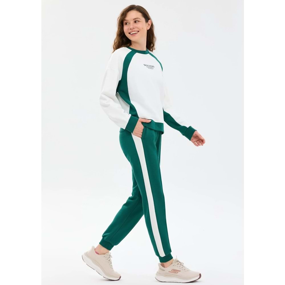 Skechers S2610037-4222 W Fleece Jogger Sweatpant Kadın Eşofman Altı