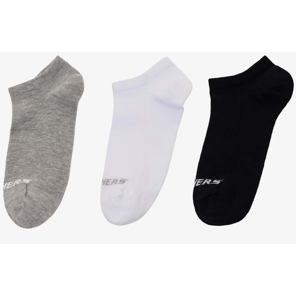 Skechers S2520315-4183 U Low Cut 3 Pack 3 Parça-Adet Unisex Çorap