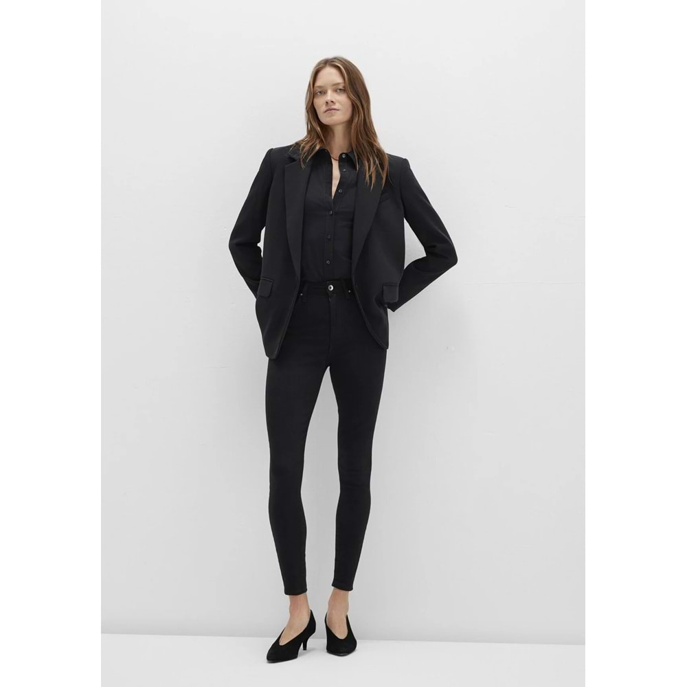 Mavi M100980-35248 Serenay Skinny Yüksek Bel Black Gold Shape Denim Jean Kadın Kot Pantolon