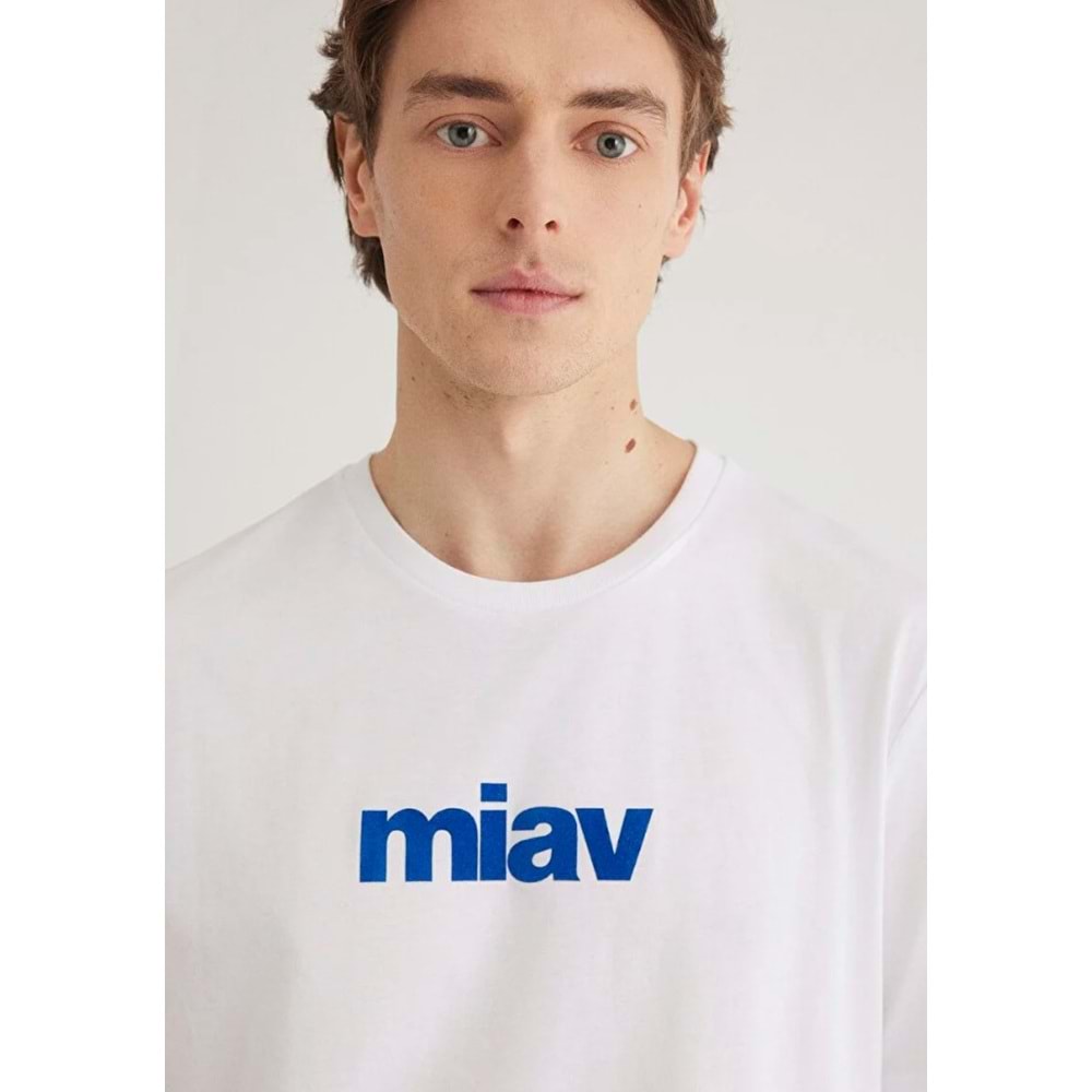 Mavi M067153-620 Miav Baskılı Tişört Erkek T-Shirt