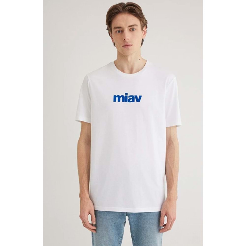 Mavi M067153-620 Miav Baskılı Tişört Erkek T-Shirt