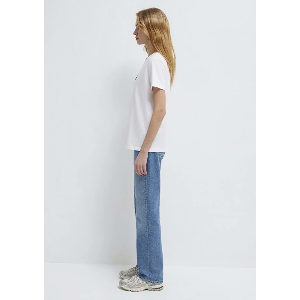 Mavi M1610622-620 Miav Baskılı T-Shirt Kadın Tişört