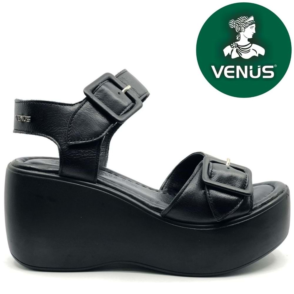 Venüs Wirgo Hakiki Deri Comfort Ortopedik Kadın Sandalet