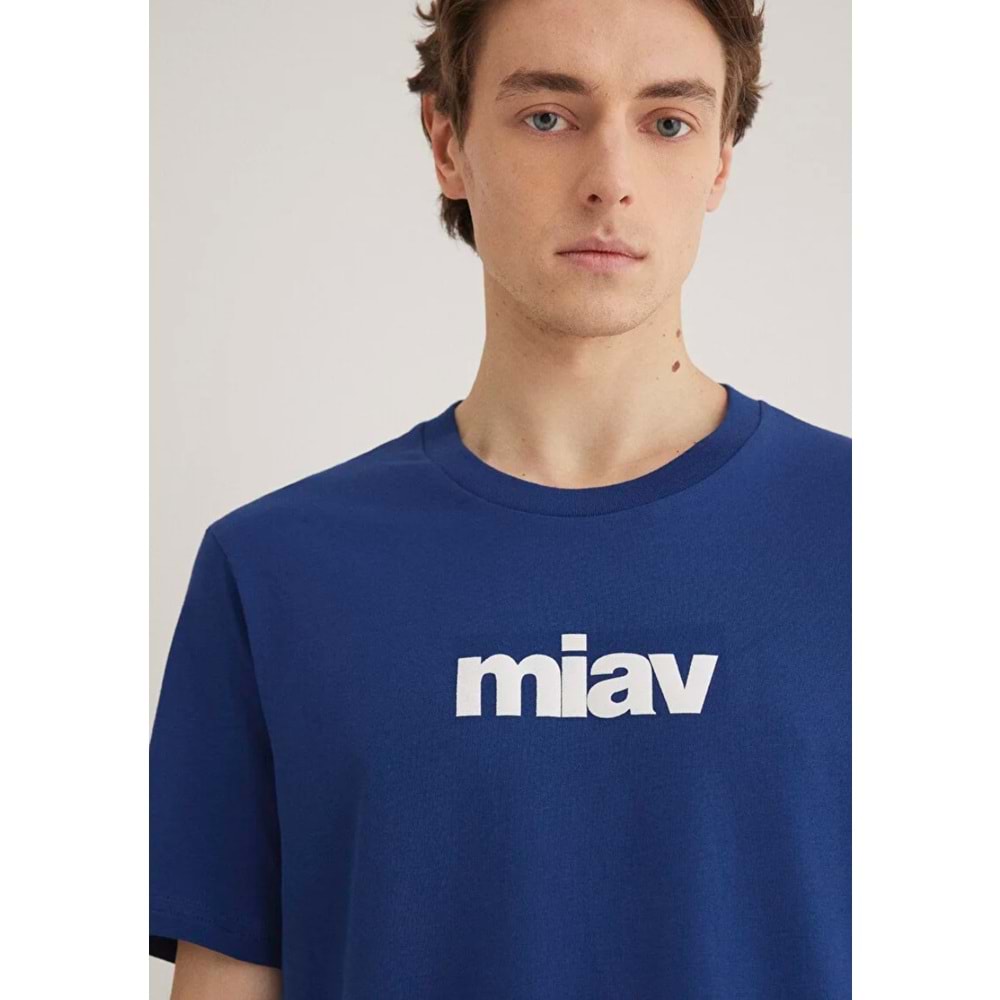 Mavi M067153-70722 Miav Baskılı Tişört Erkek T-Shirt