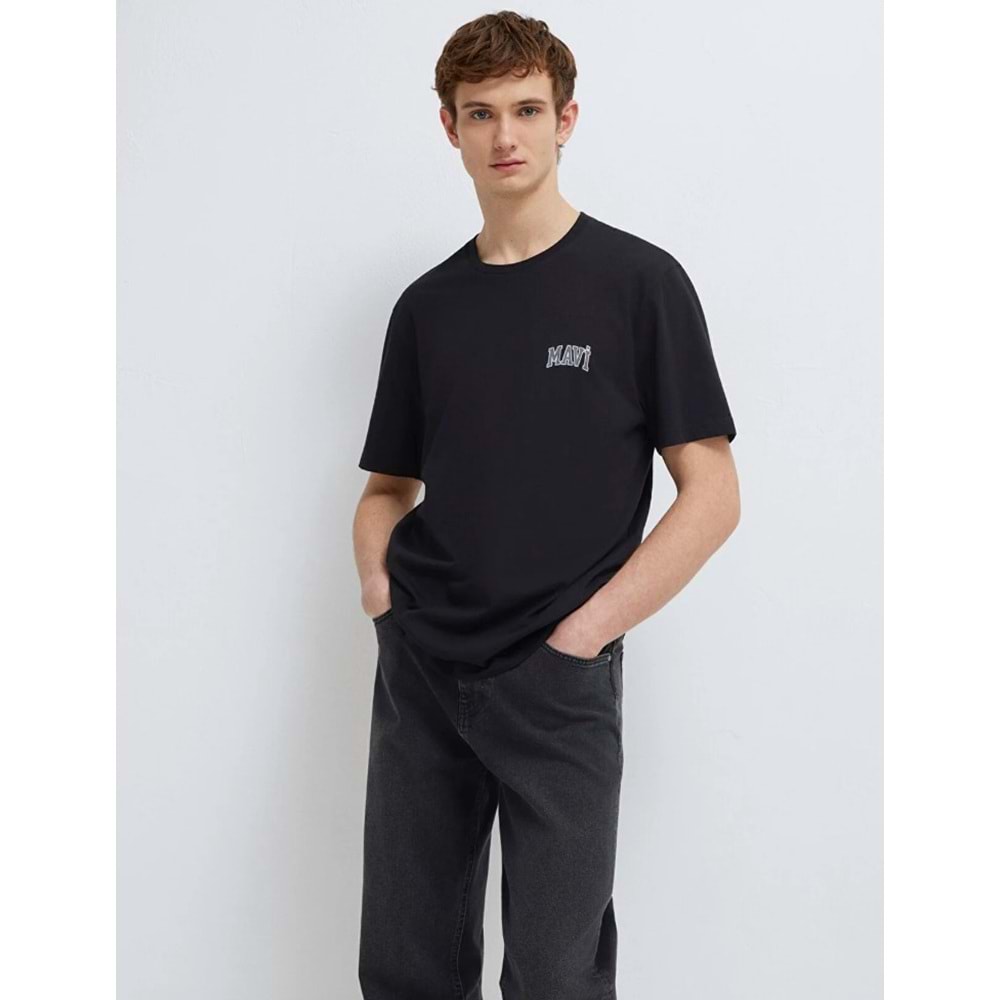 Mavi M0611714-900 Mavi Baskılı T-Shirt Erkek Tişort
