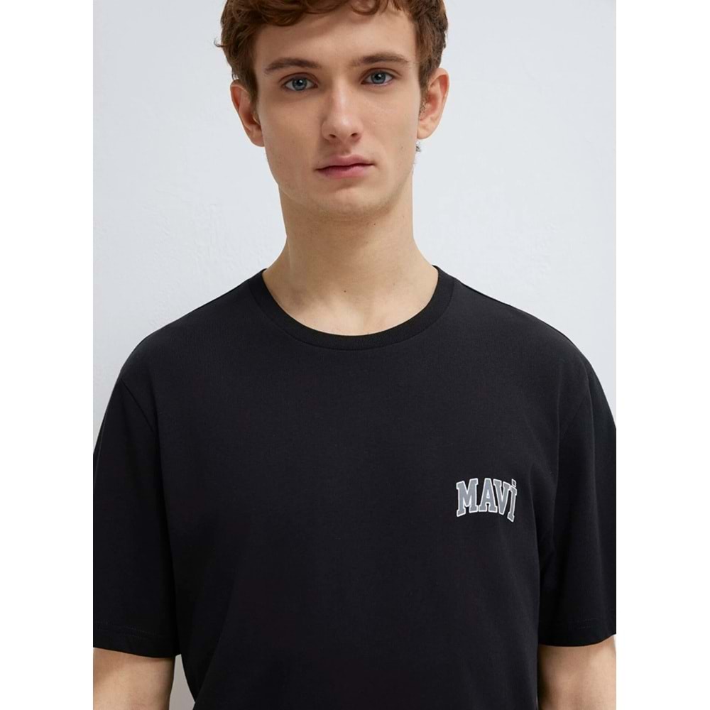 Mavi M0611714-900 Mavi Baskılı T-Shirt Erkek Tişort