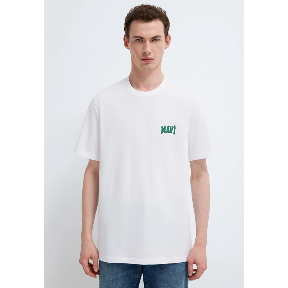 Mavi M0611714-620 Mavi Baskılı T-Shirt Erkek Tişort