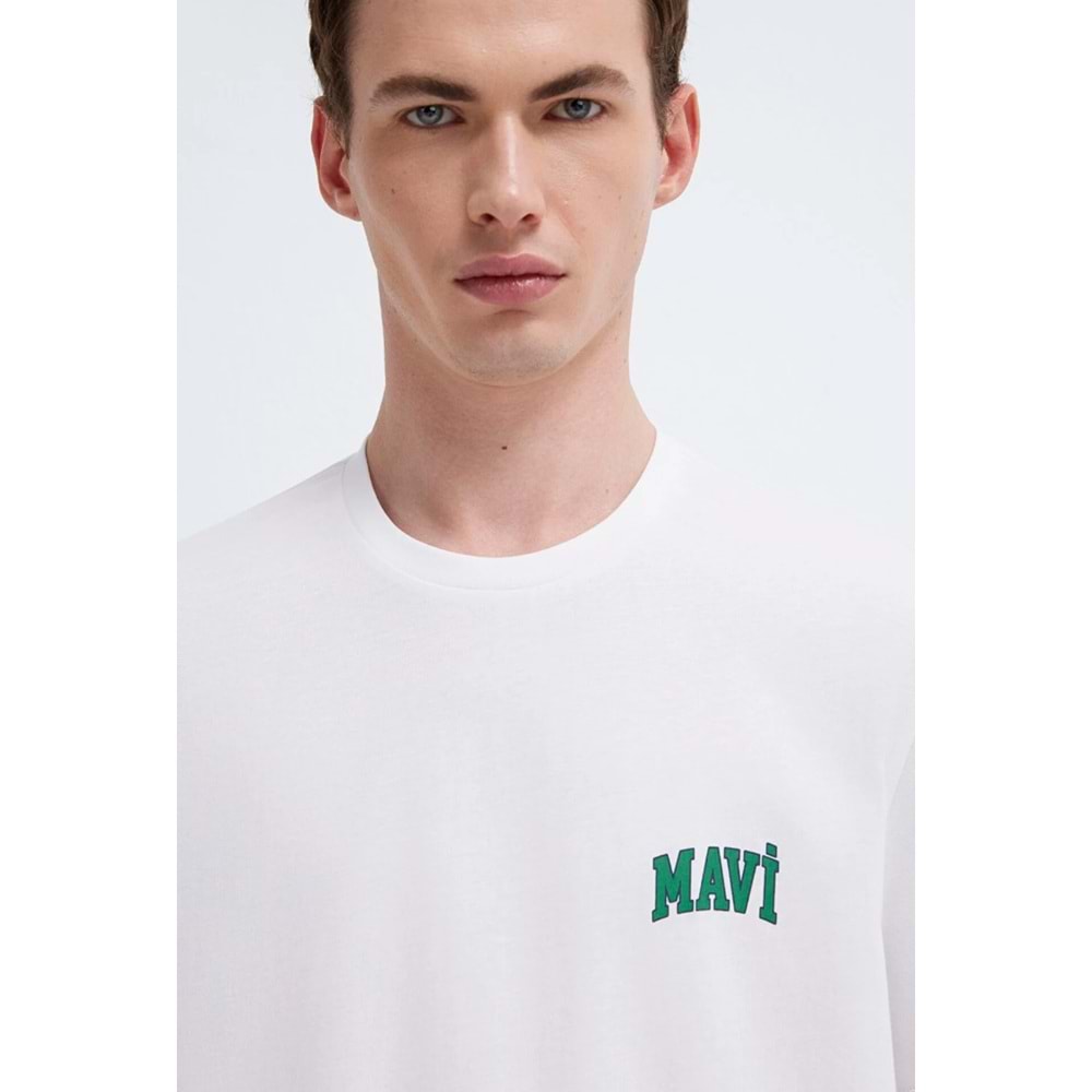 Mavi M0611714-620 Mavi Baskılı T-Shirt Erkek Tişort